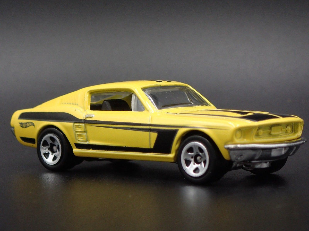 1967 67 FORD MUSTANG GT FASTBACK RARE 1:64 SCALE COLLECTIBLE DIECAST MODEL CAR-Burning Rubber Toy Company