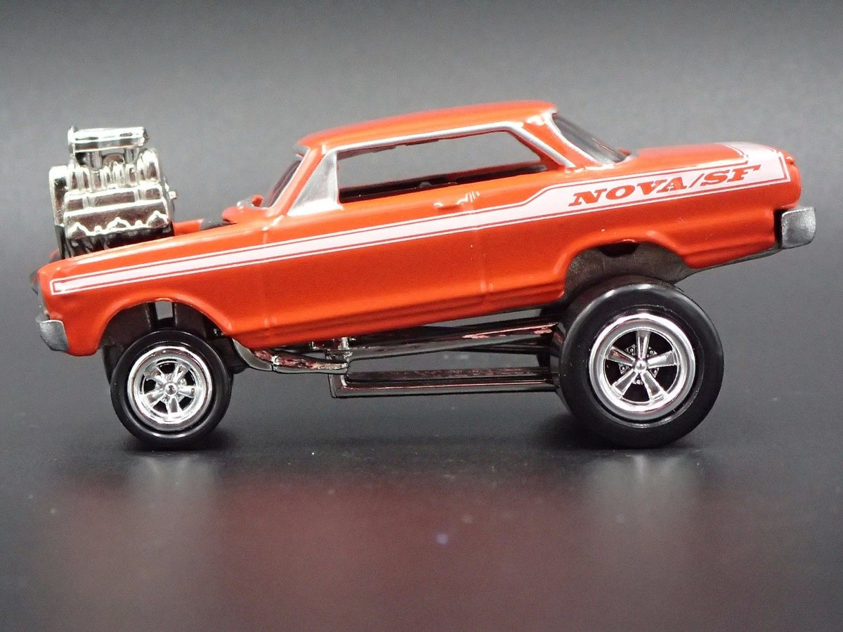 1963 63 CHEVY CHEVROLET NOVA SS ZINGER ORG 1:64 SCALE DIORAMA DIECAST MODEL CAR