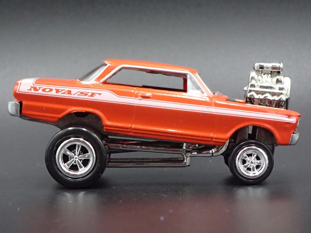 1963 63 CHEVY CHEVROLET NOVA SS ZINGER ORG 1:64 SCALE DIORAMA DIECAST MODEL CAR