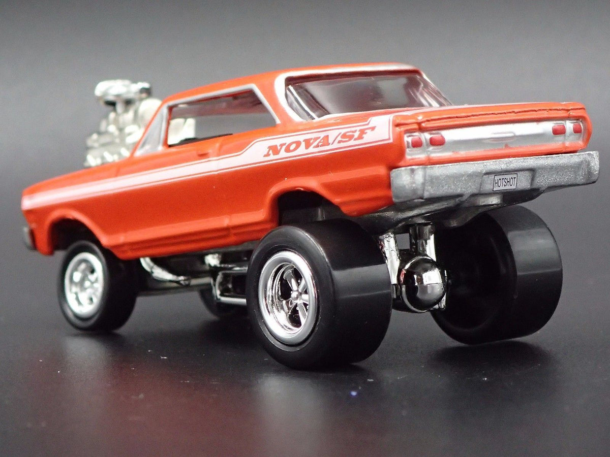 1963 63 CHEVY CHEVROLET NOVA SS ZINGER ORG 1:64 SCALE DIORAMA DIECAST MODEL CAR