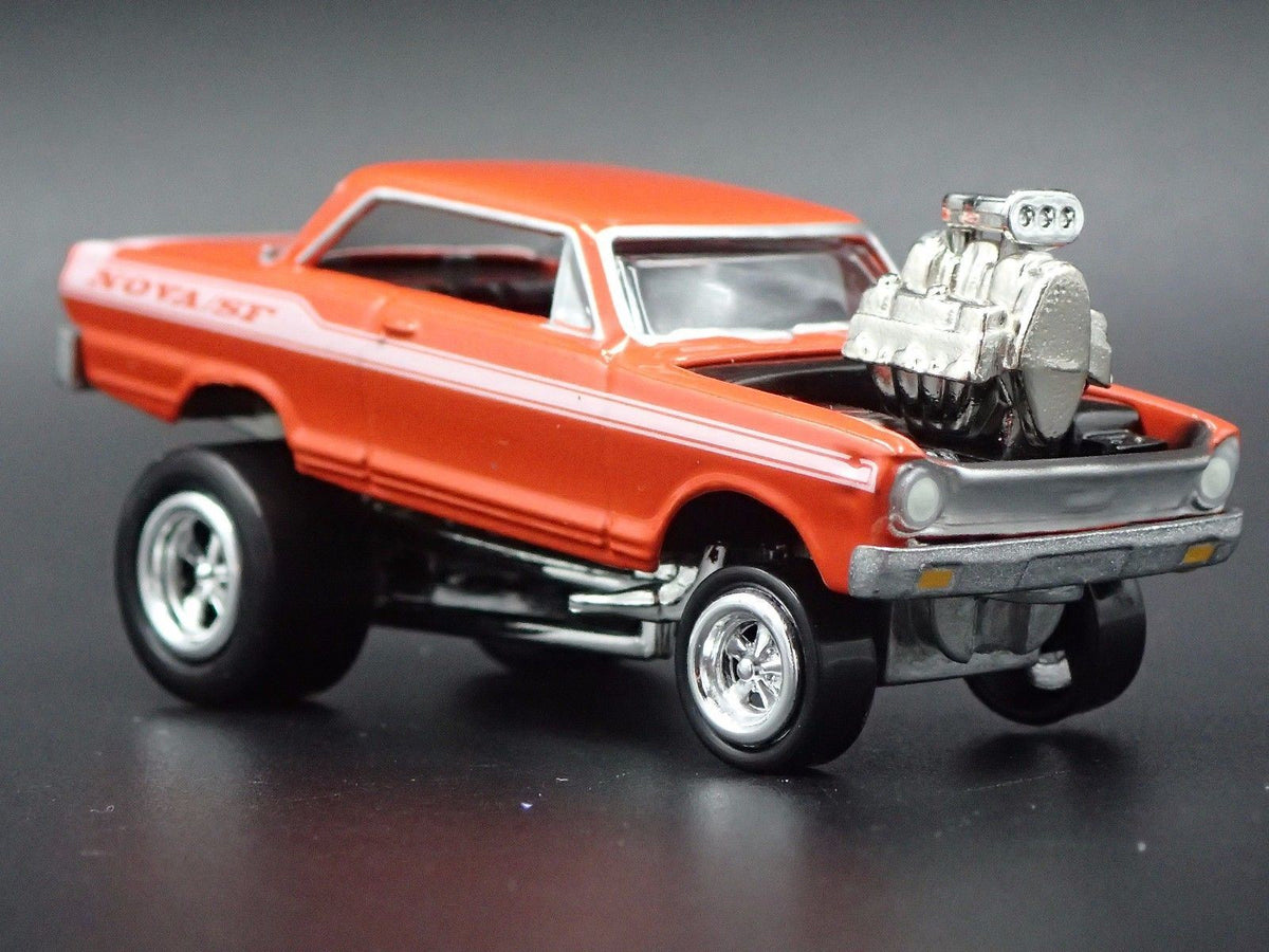 1963 63 CHEVY CHEVROLET NOVA SS ZINGER ORG 1:64 SCALE DIORAMA DIECAST MODEL CAR