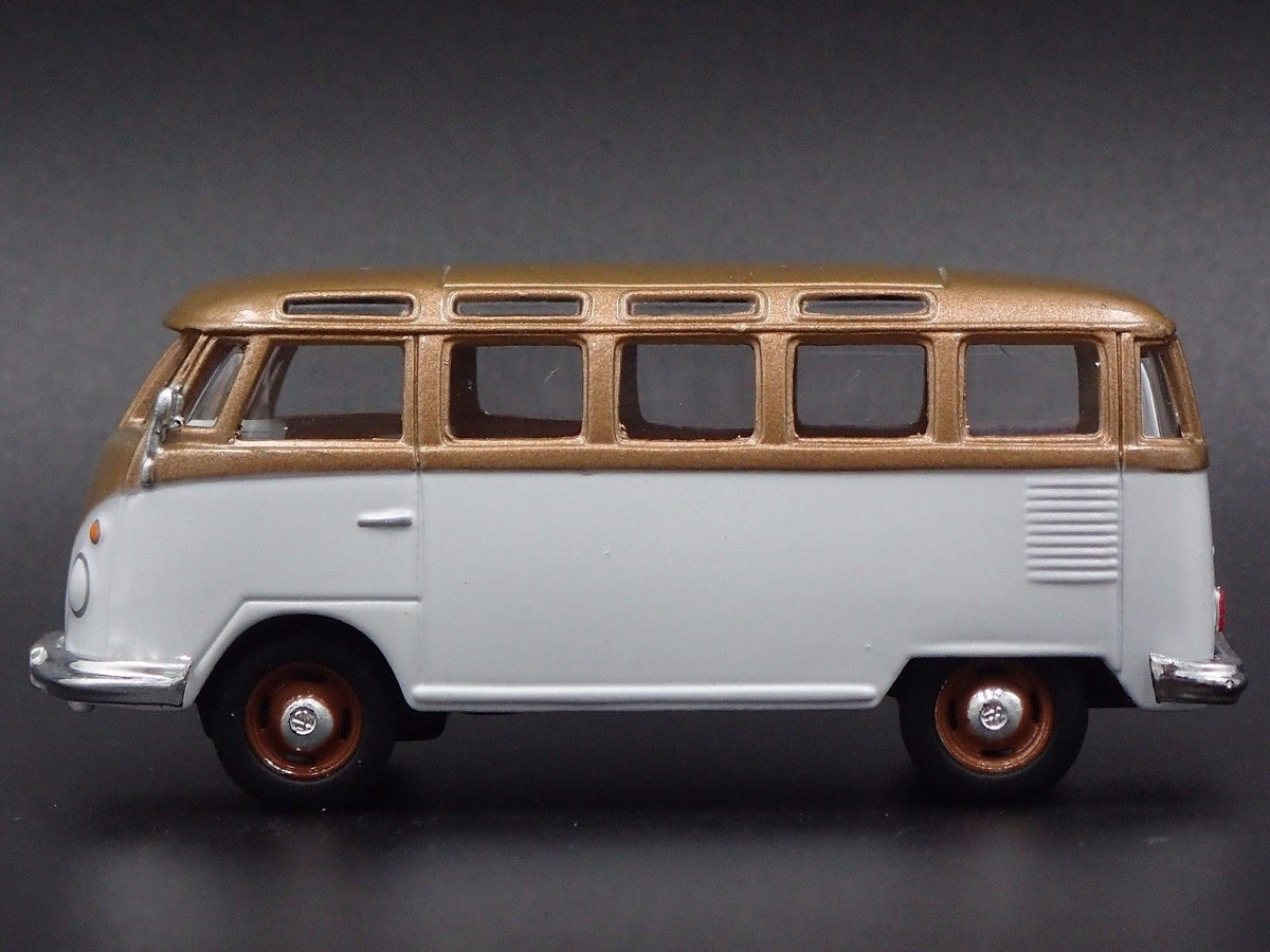 1950-1967 VW VOLKSWAGEN TYPE 2 T1 23 WINDOW BUS 1:64 SCALE DIECAST MODEL CAR