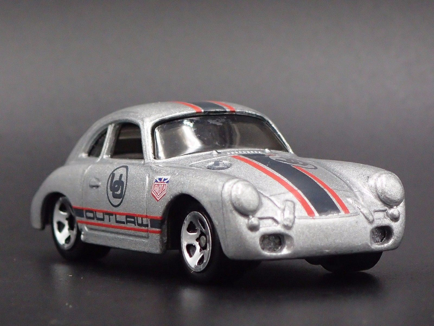 1955-1959 PORSCHE 356A OUTLAW 1:64 SCALE COLLECTIBLE DIORAMA DIECAST MODEL CAR