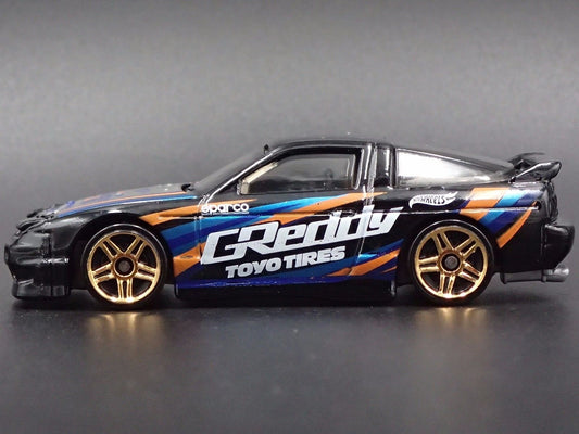 1989-1998 NISSAN 180SX TYPE X GREDDY 1:64 SCALE COLLECTIBLE DIECAST MODEL CAR
