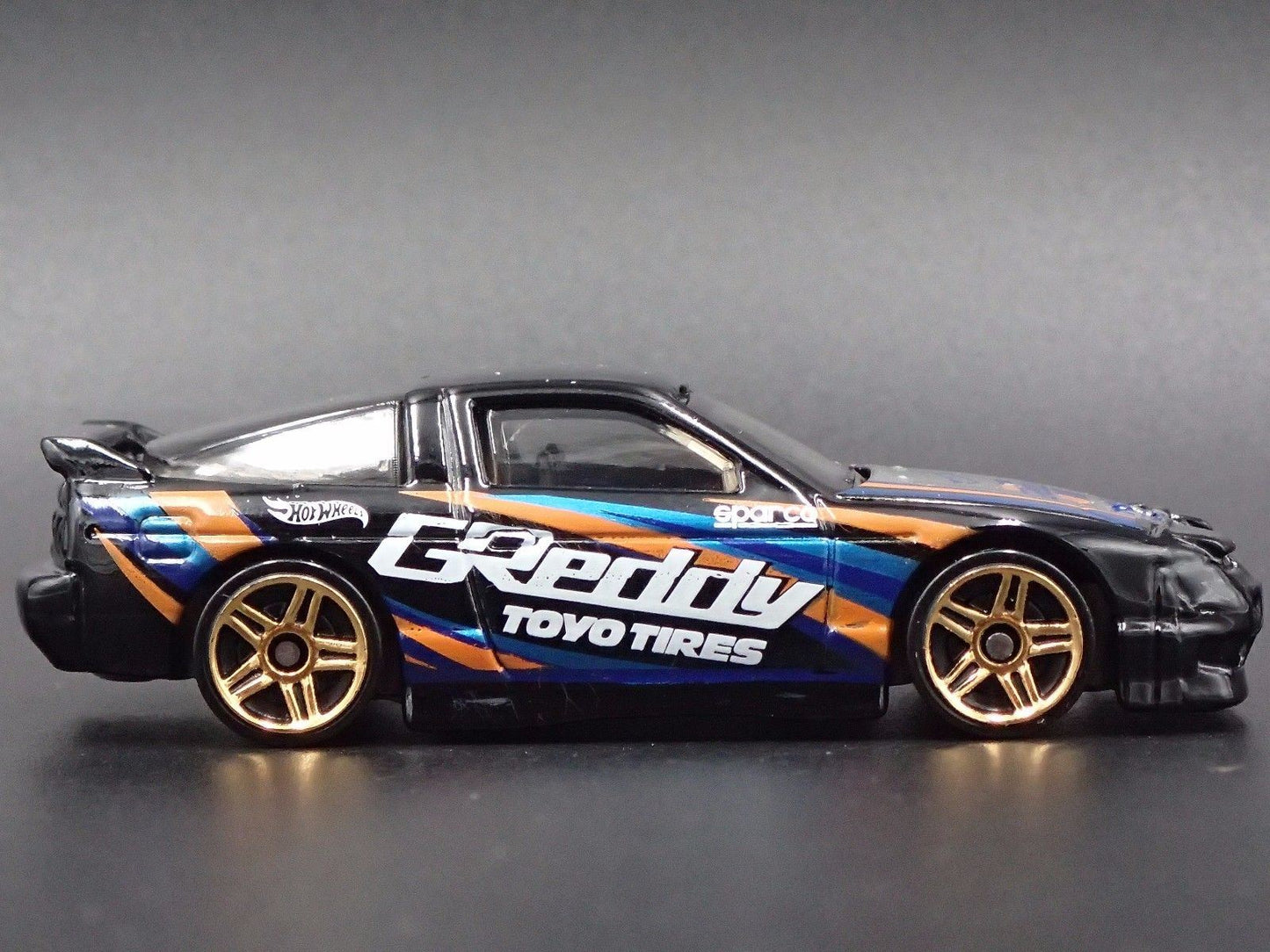 1989-1998 NISSAN 180SX TYPE X GREDDY 1:64 SCALE COLLECTIBLE DIECAST MODEL CAR