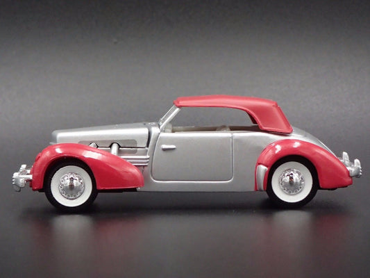1937 CORD 812 SUPERCHARGED CONVERTIBLE RARE 1:64 SCALE LIMITED DIECAST MODEL CAR
