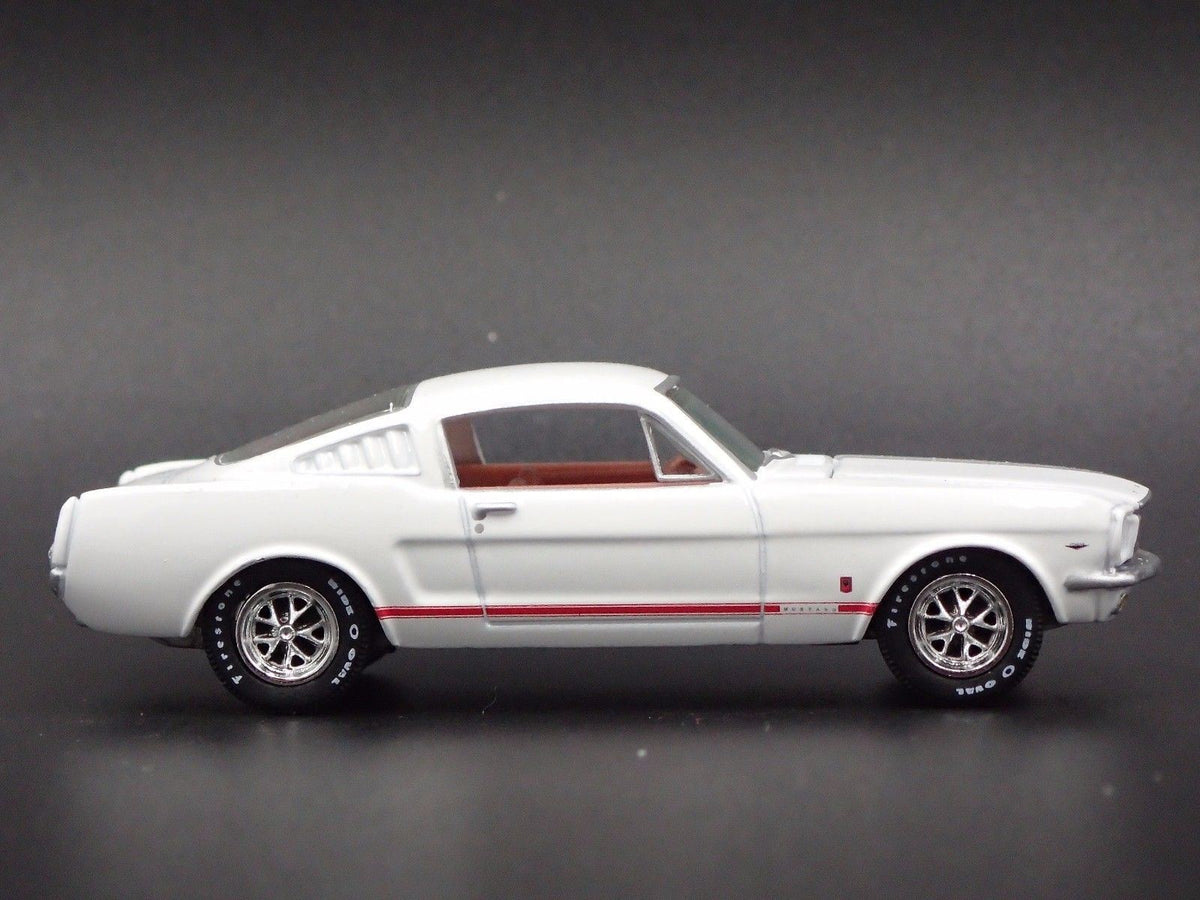 1965 FORD MUSTANG GT FASTBACK RARE 1/64 SCALE LIMITED DIORAMA DIECAST MODEL CAR-Burning Rubber Toy Company