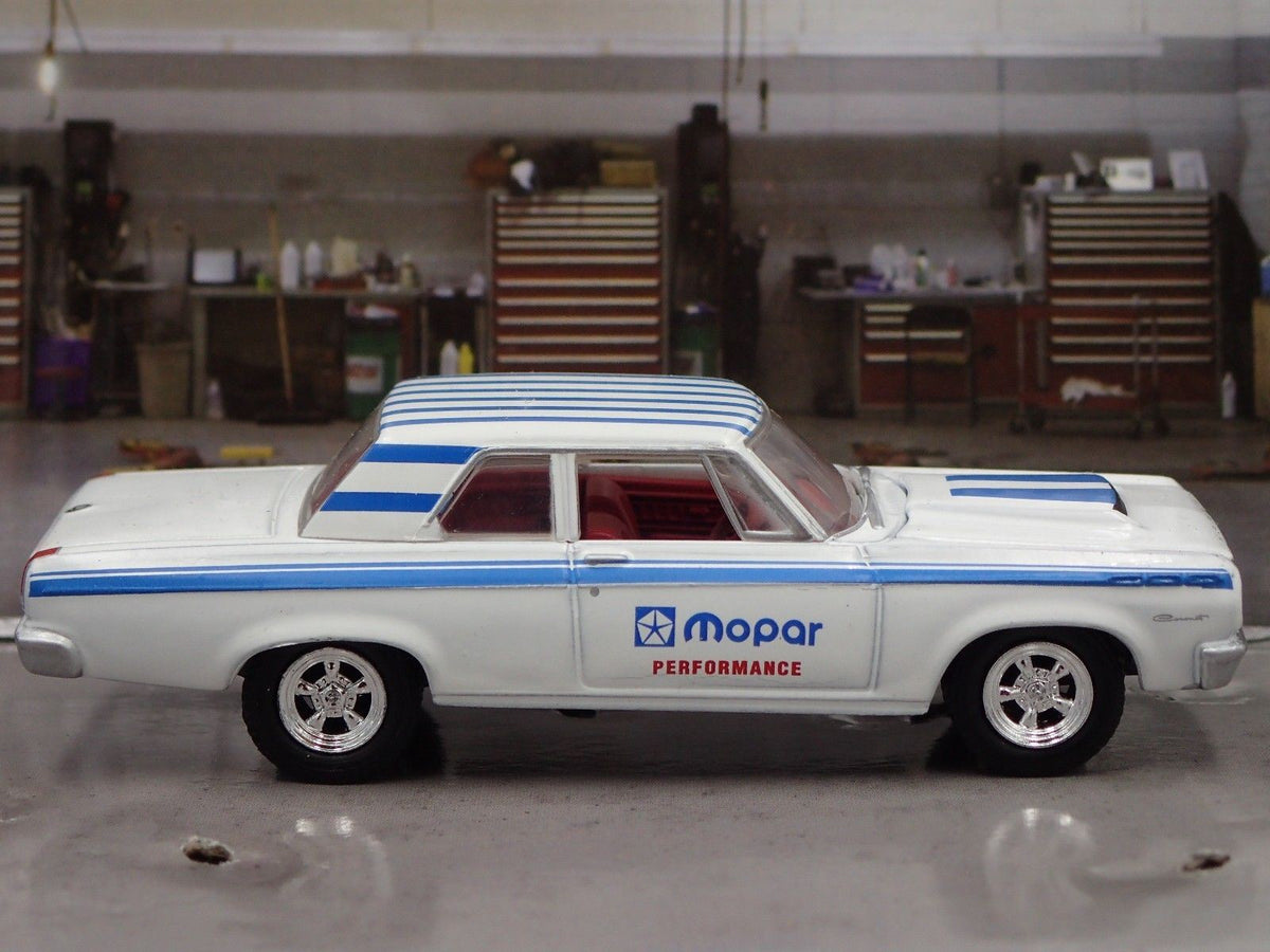 1965 DODGE CORONET 426 CUSTOM RARE 1/64 LIMITED COLLECTIBLE DIECAST MODEL CAR-Burning Rubber Toy Company