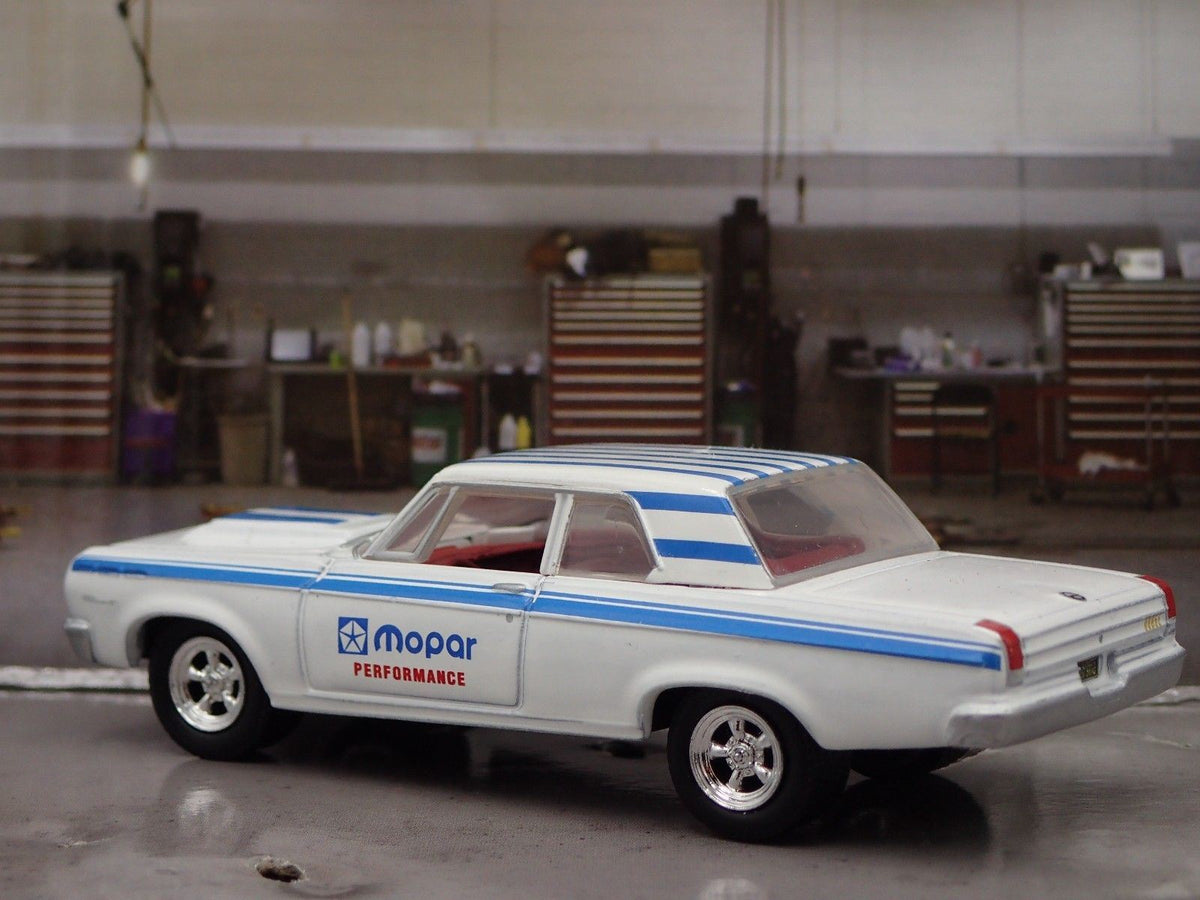 1965 DODGE CORONET 426 CUSTOM RARE 1/64 LIMITED COLLECTIBLE DIECAST MODEL CAR-Burning Rubber Toy Company