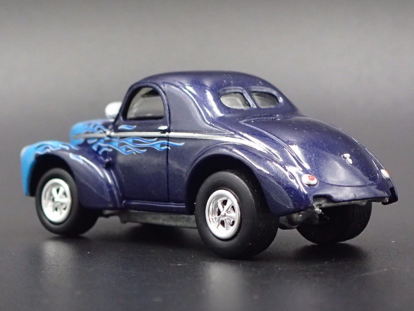 1941 41 WILLY'S COUPE BLUE RARE 1:64 COLLECTIBLE DIORAMA DIECAST MODEL CAR