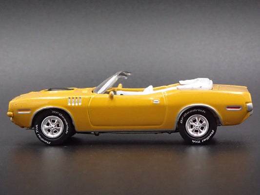 1971 71 PLYMOUTH HEMI CUDA CONVERTIBLE NASH BRIDGES 1/64 SCALE DIECAST MODEL CAR
