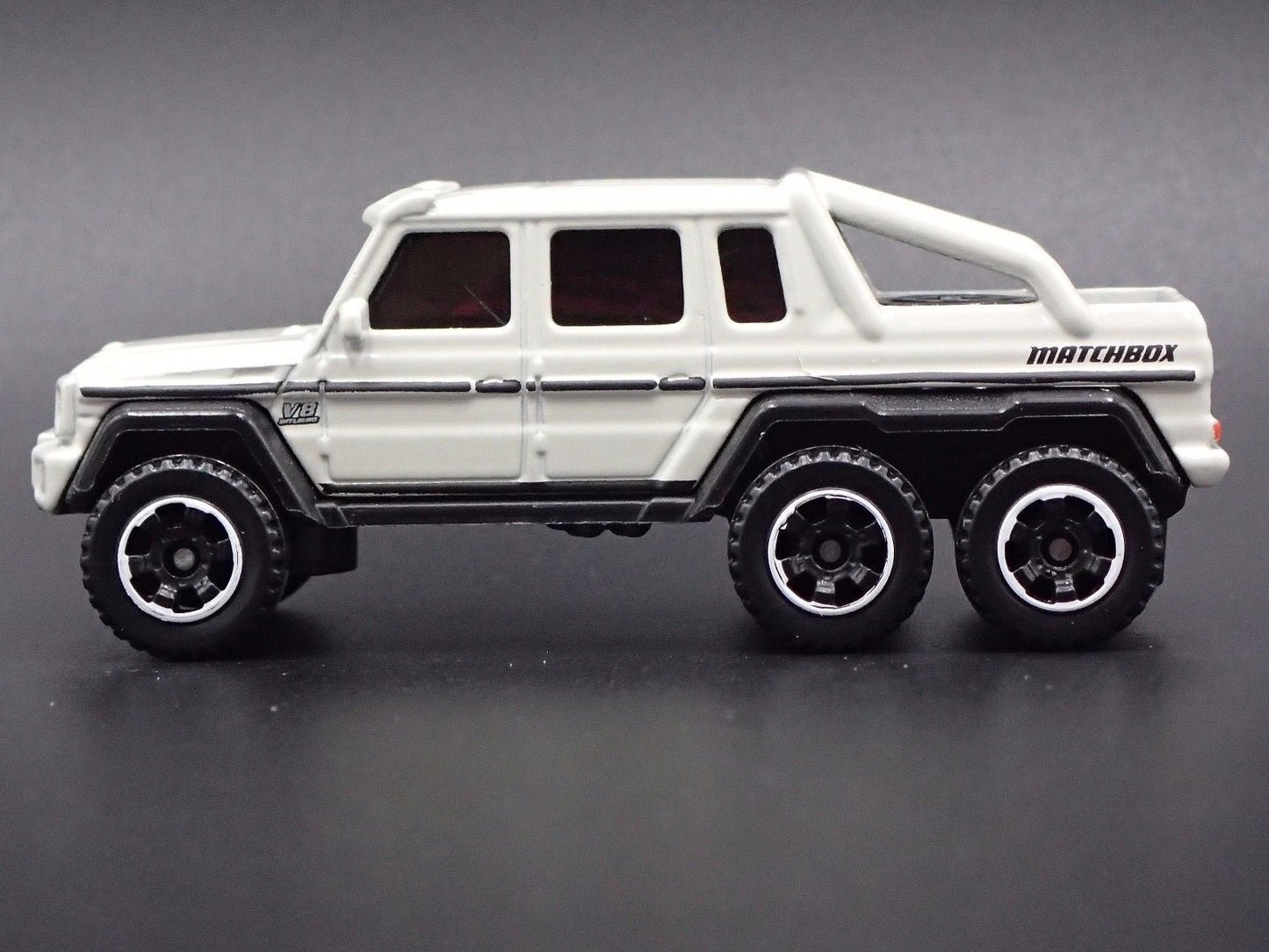 2013-2015 MERCEDES-BENZ G63 AMG 6X6 G WAGON OFF WHT 1:64 SCALE DIECAST MODEL CAR