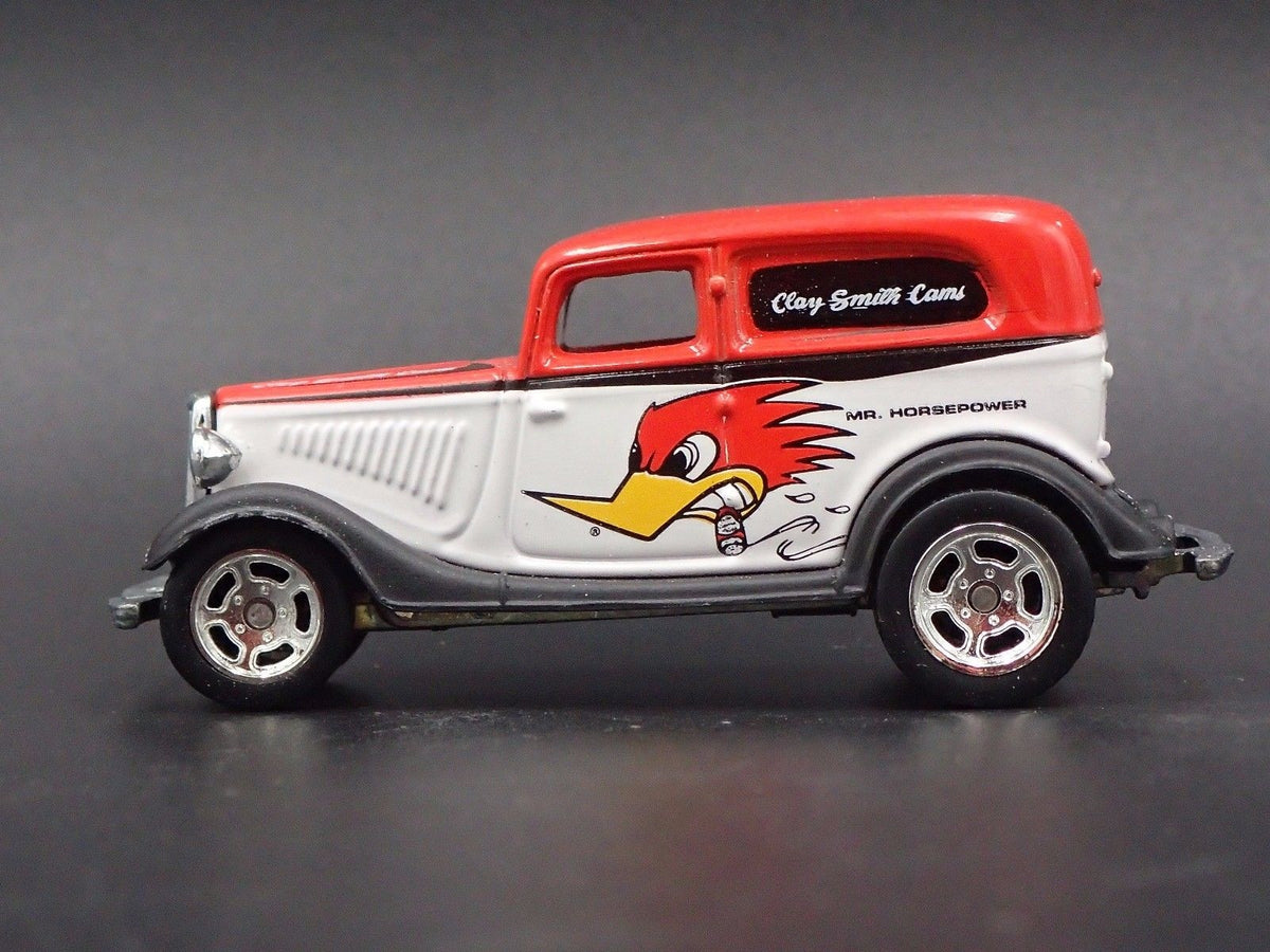 1934 FORD DELIVERY SEDAN CLAY SMITH CAMS RARE 1:64 COLLECTIBLE DIECAST MODEL CAR-Burning Rubber Toy Company