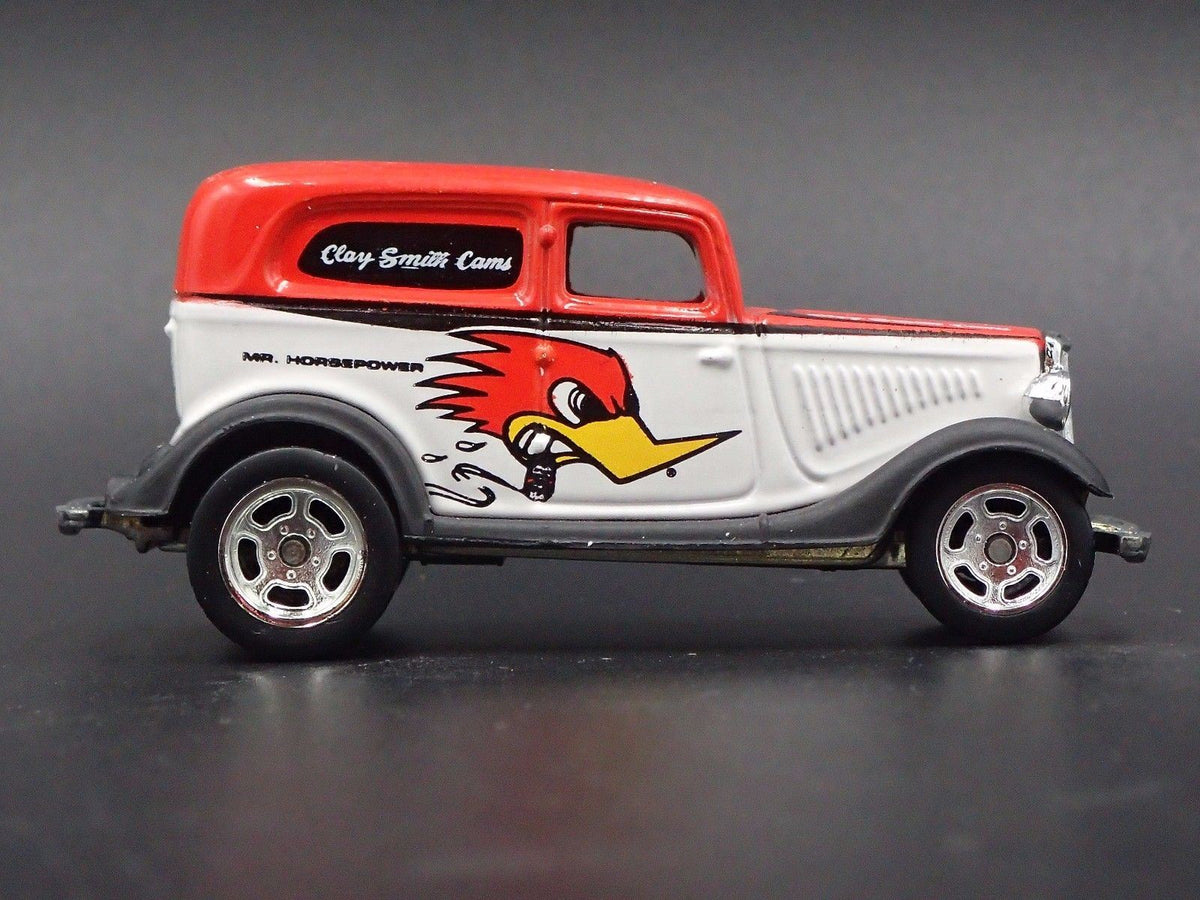 1934 FORD DELIVERY SEDAN CLAY SMITH CAMS RARE 1:64 COLLECTIBLE DIECAST MODEL CAR-Burning Rubber Toy Company