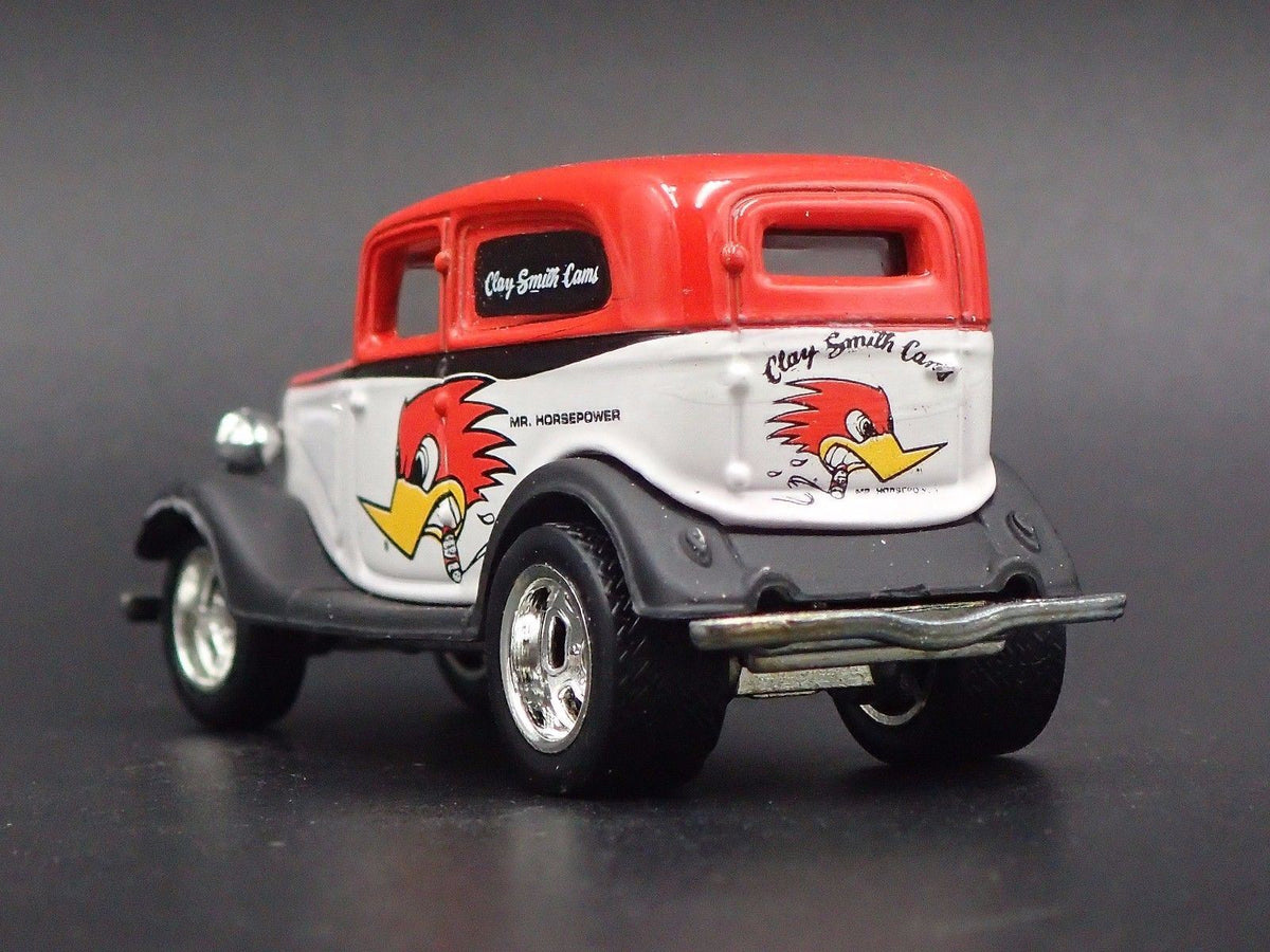 1934 FORD DELIVERY SEDAN CLAY SMITH CAMS RARE 1:64 COLLECTIBLE DIECAST MODEL CAR-Burning Rubber Toy Company