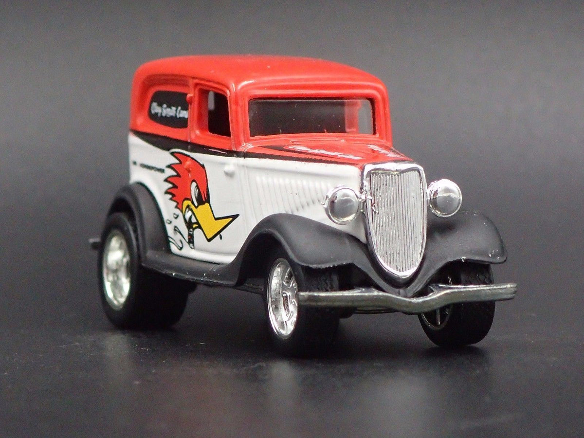 1934 FORD DELIVERY SEDAN CLAY SMITH CAMS RARE 1:64 COLLECTIBLE DIECAST MODEL CAR-Burning Rubber Toy Company