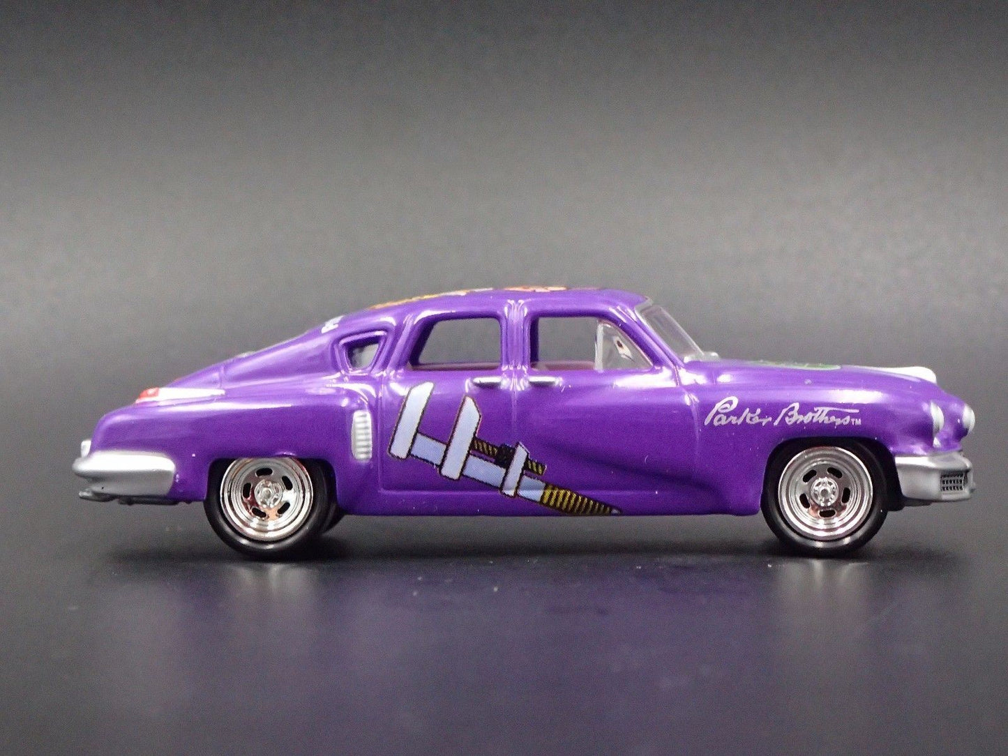 1948 48 TUCKER TORPEDO CLUE PURPLE 1:64 SCALE COLLECTIBLE DIECAST MODEL CAR