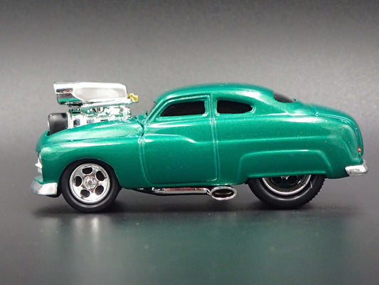 1949 49 MERCURY COUPE W/ BLOWER 1:64 SCALE COLLECTIBLE DIORAMA DIECAST MODEL CAR-Burning Rubber Toy Company