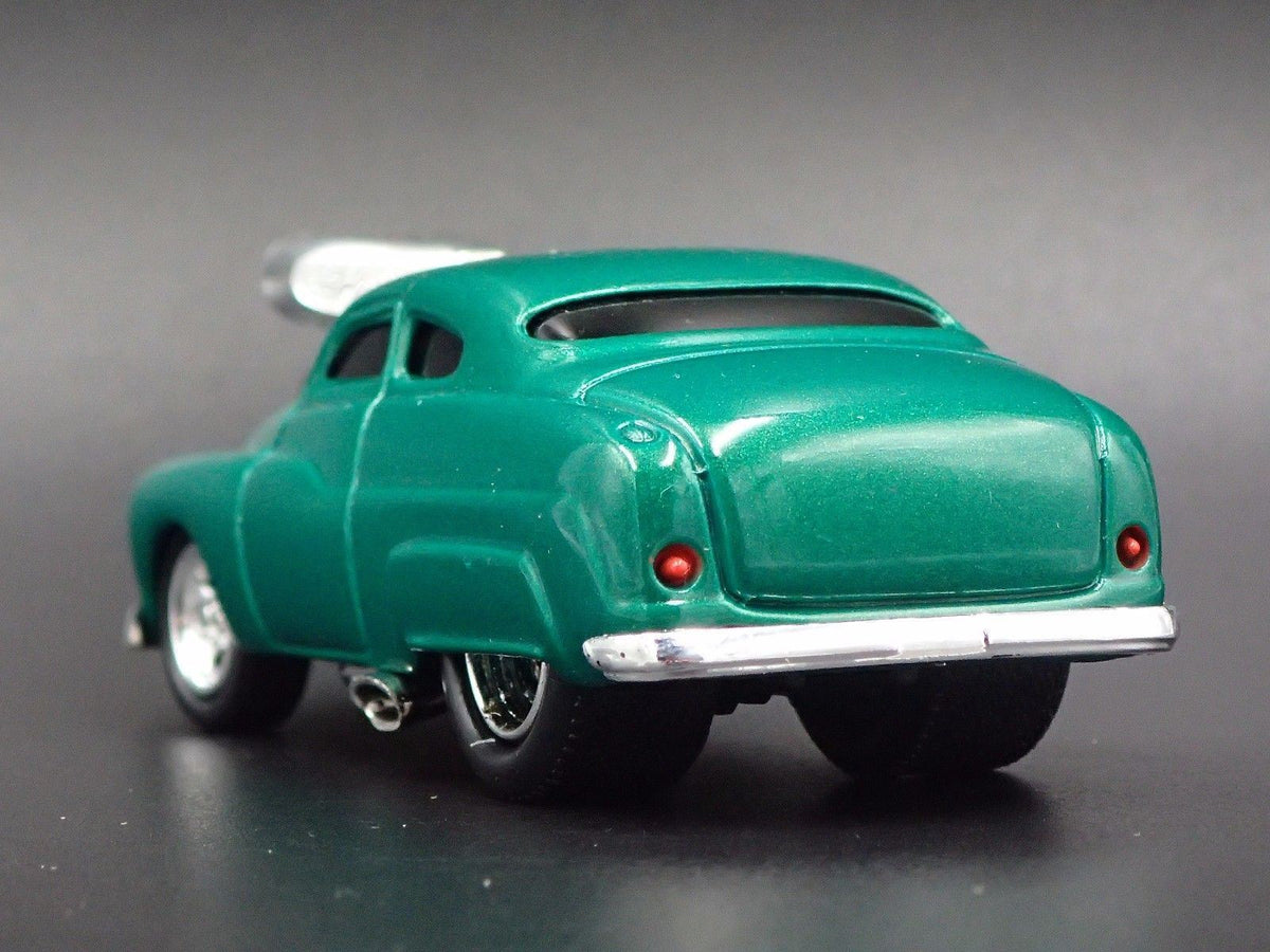 1949 49 MERCURY COUPE W/ BLOWER 1:64 SCALE COLLECTIBLE DIORAMA DIECAST MODEL CAR-Burning Rubber Toy Company