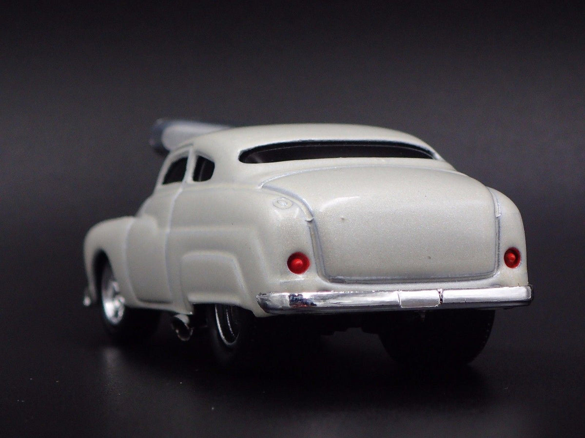 1949 49 MERCURY COUPE W/ BLOWER RARE 1:64 SCALE DIORAMA DIECAST MODEL CAR-Burning Rubber Toy Company