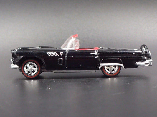 1956 56 FORD THUNDERBIRD TBIRD CONVERTIBLE 1:64 SCALE DIORAMA DIECAST MODEL CAR
