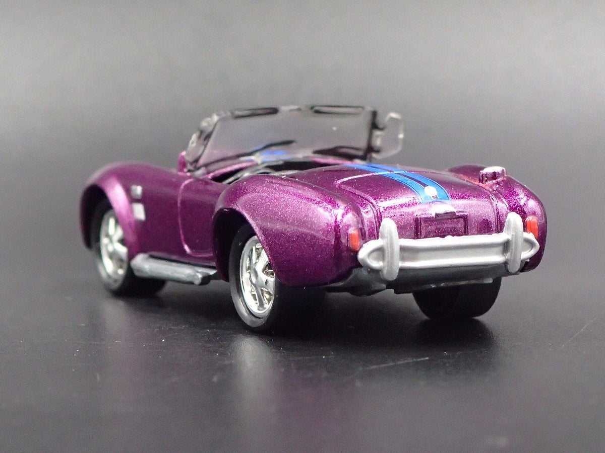 1965 65 SHELBY COBRA 427 S/C 1:64 SCALE COLLECTIBLE DIORAMA DIECAST MODEL CAR-Burning Rubber Toy Company