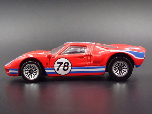 1965 65 FORD GT40 RED 1:64 SCALE LIMITED COLLECTIBLE DIORAMA DIECAST MODEL CAR