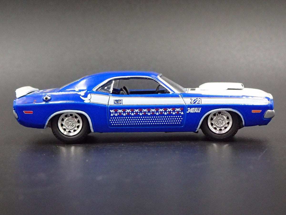 1970 DODGE CHALLENGER T/A RARE 1:64 SCALE LIMITED COLLECTIBLE DIECAST MODEL CAR-Burning Rubber Toy Company