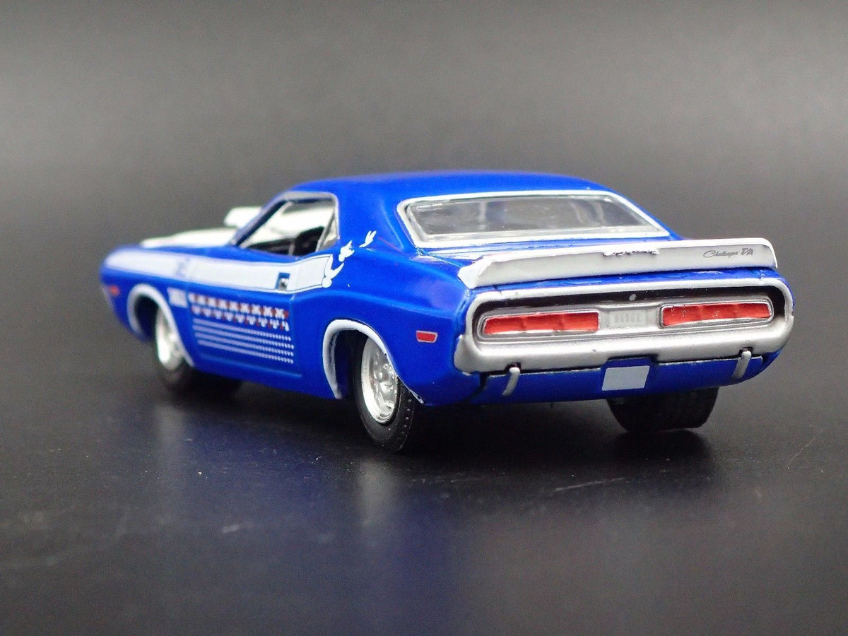 1970 DODGE CHALLENGER T/A RARE 1:64 SCALE LIMITED COLLECTIBLE DIECAST MODEL CAR-Burning Rubber Toy Company