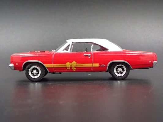 1968 PLYMOUTH GTX RARE 1:64 SCALE LIMITED COLLECTIBLE DIORAMA DIECAST MODEL CAR-Burning Rubber Toy Company