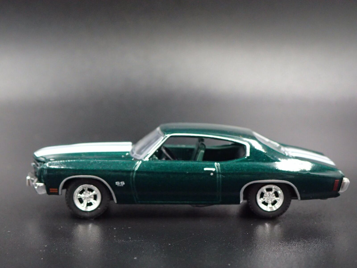 1970 70 CHEVY CHEVROLET CHEVELLE SS 396 1/64 SCALE COLLECTIBLE DIECAST MODEL CAR-Burning Rubber Toy Company