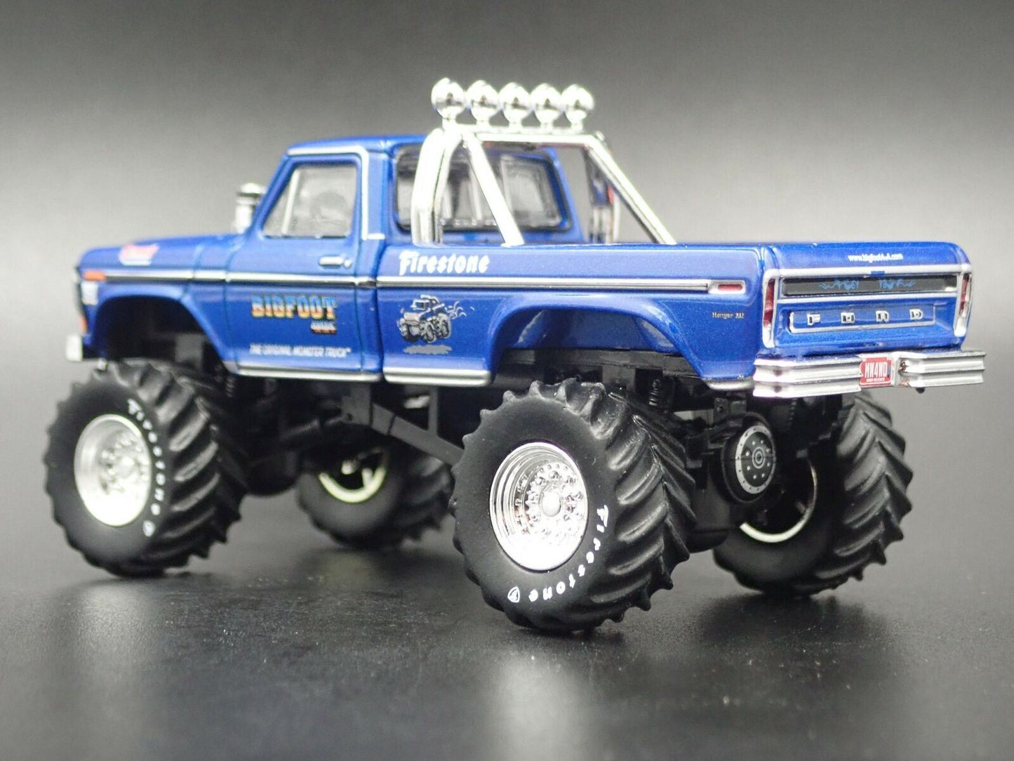 BIGFOOT #1 THE ORIGINAL MONSTER TRUCK 1974 FORD F250 1/64 SCALE DIECAST MODEL