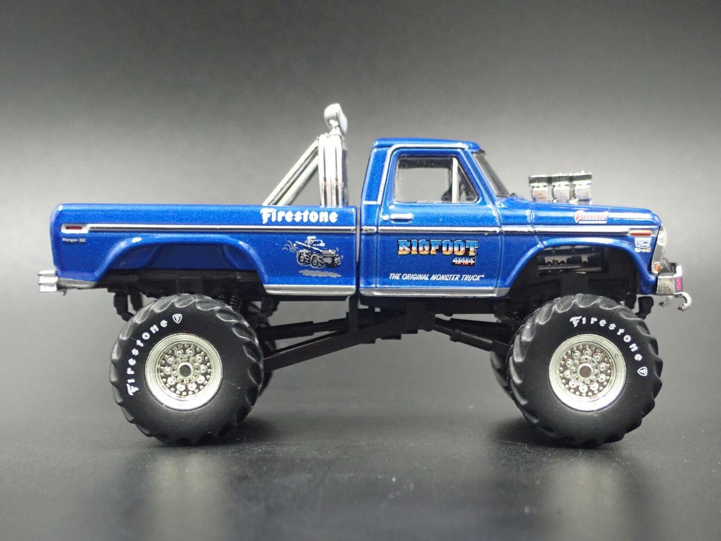 BIGFOOT #1 THE ORIGINAL MONSTER TRUCK 1974 FORD F250 1/64 SCALE DIECAST MODEL