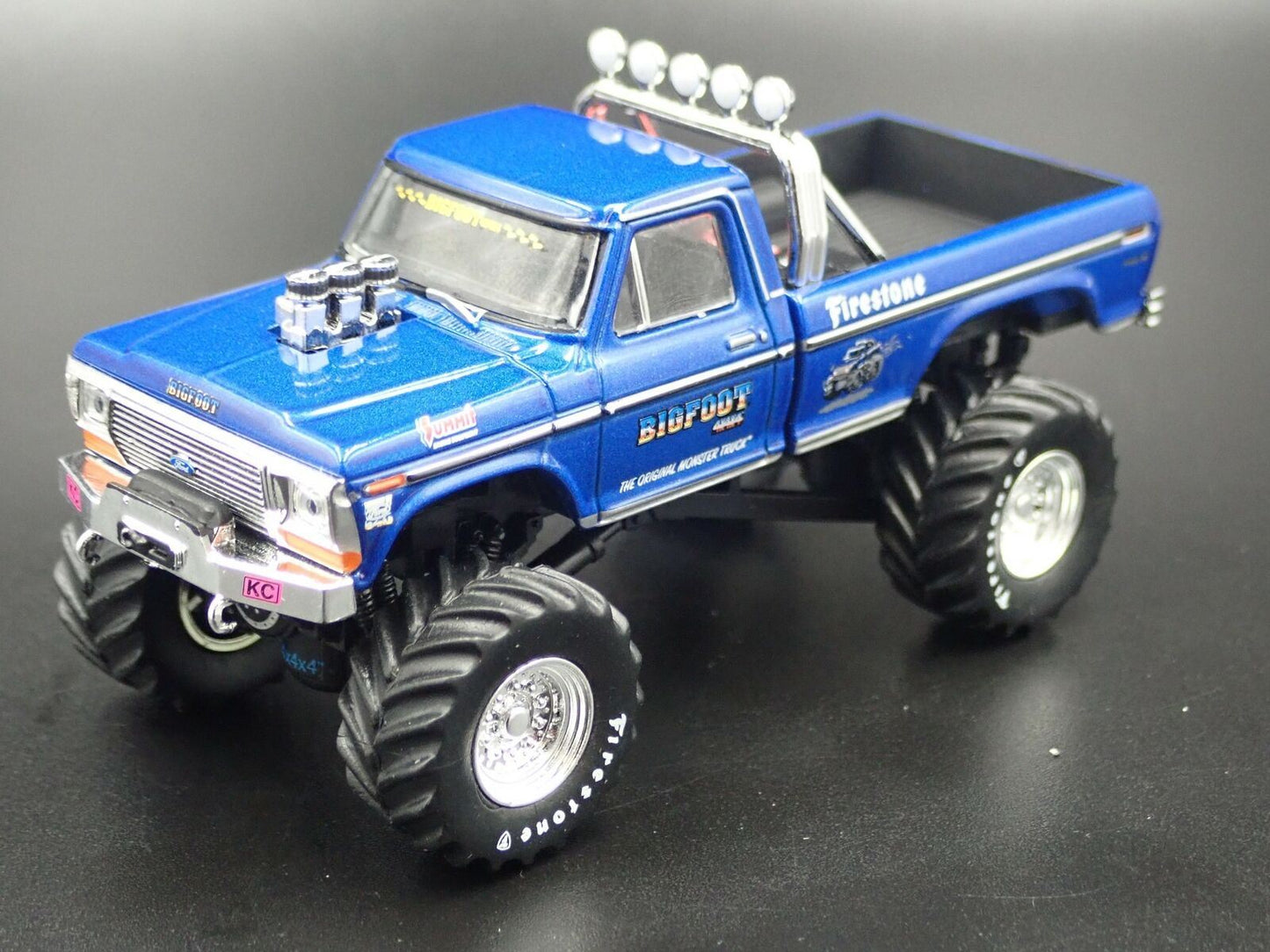 BIGFOOT #1 THE ORIGINAL MONSTER TRUCK 1974 FORD F250 1/64 SCALE DIECAST MODEL