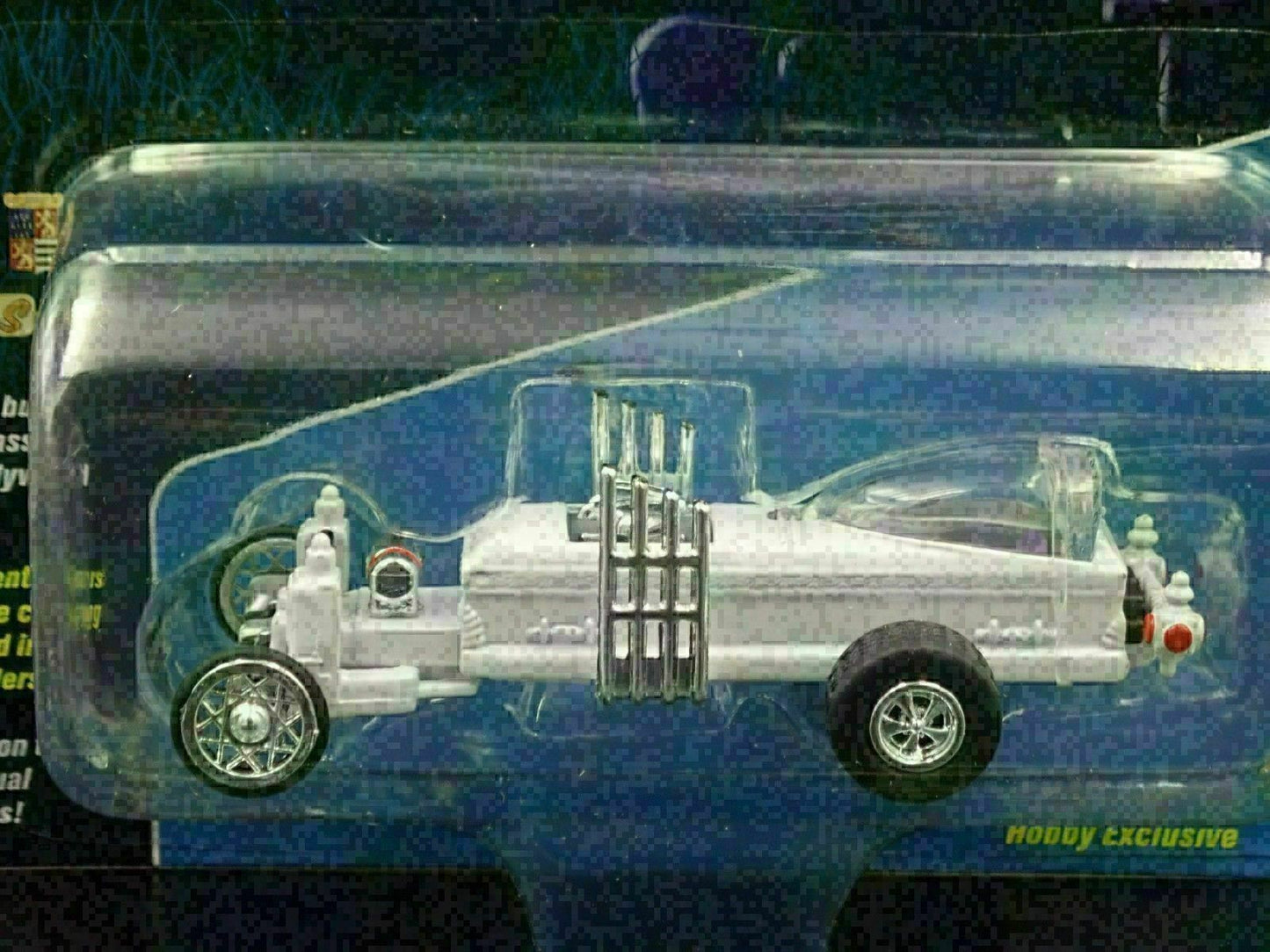 THE BARRIS DRAGULA MUNSTERS SILVER SCREEN JOHNNY LIGHTNING WHITE LIGHTNING CHASE