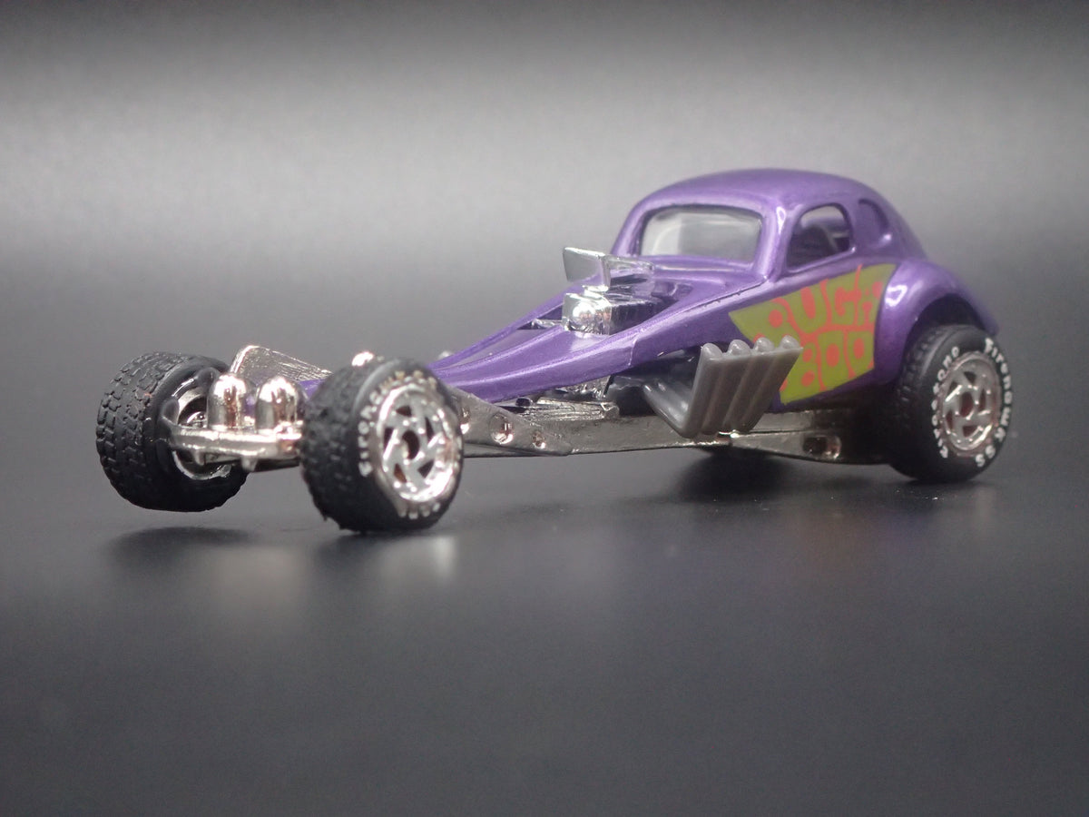 VW VOLKSWAGEN BEETLE BUGABOO DRAGSTER PURPLE 1:64 SCALE DIECAST MODEL CAR
