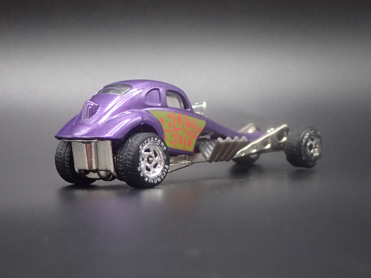 VW VOLKSWAGEN BEETLE BUGABOO DRAGSTER PURPLE 1:64 SCALE DIECAST MODEL CAR
