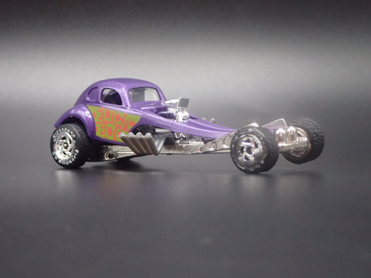 VW VOLKSWAGEN BEETLE BUGABOO DRAGSTER PURPLE 1:64 SCALE DIECAST MODEL CAR