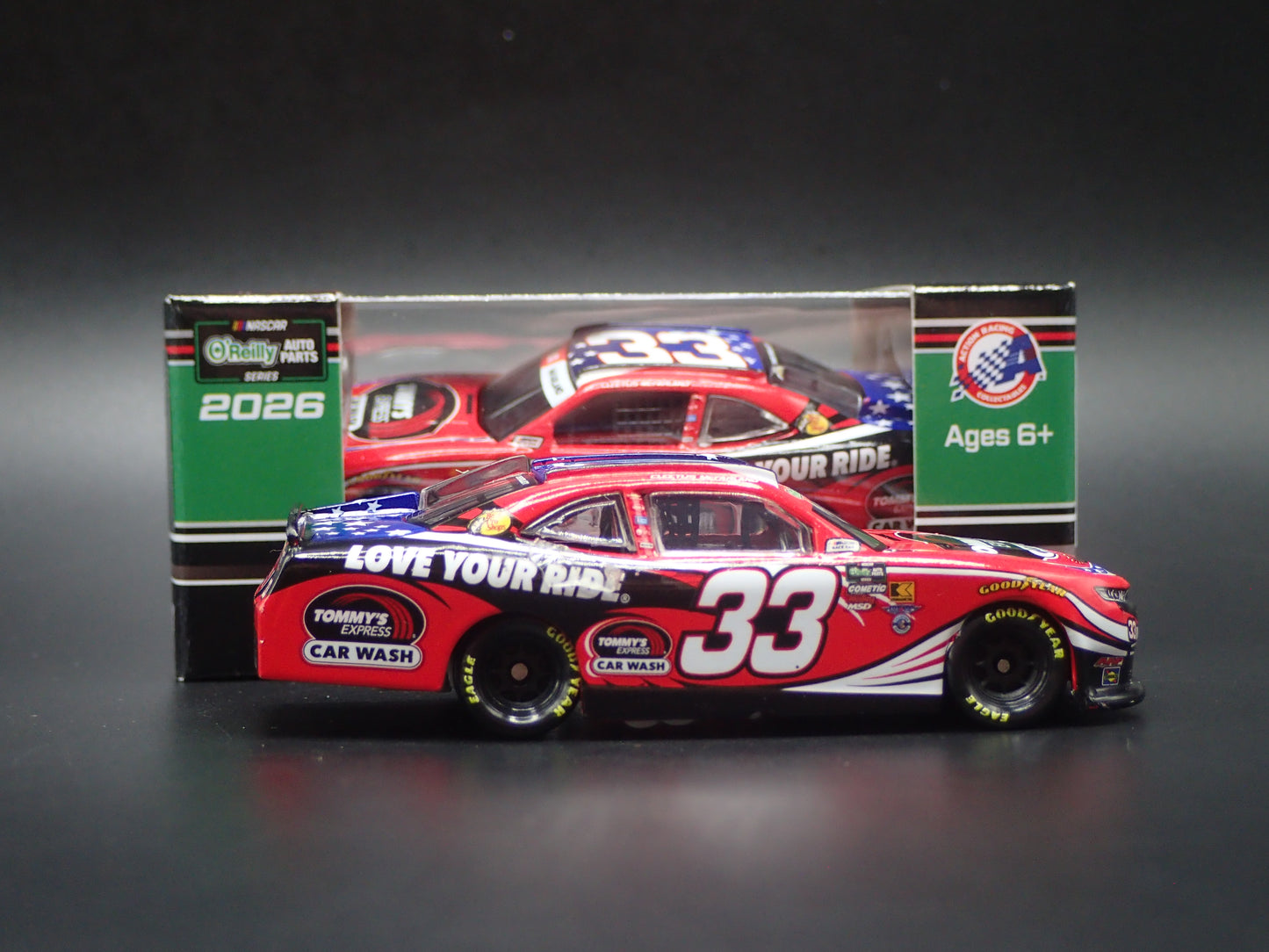 2026 CHEVROLET 33 CLEETUS MCFARLAND TOMMYS NASCAR 1:64 SCALE DIECAST CAR