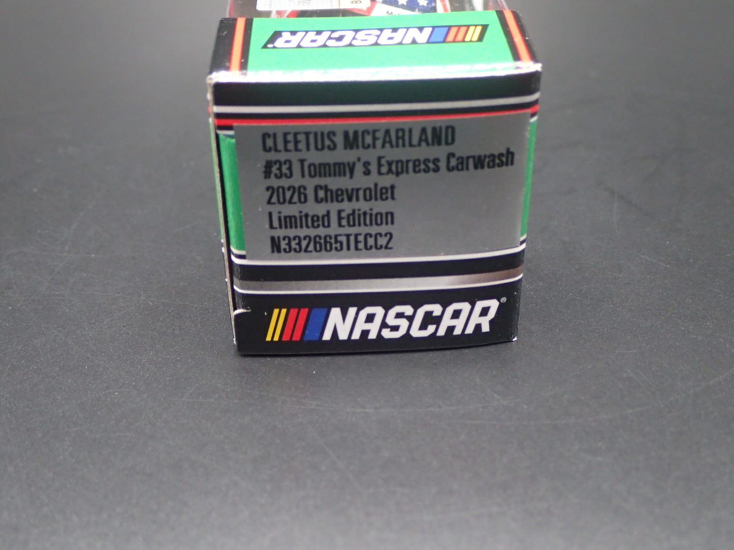 2026 CHEVROLET 33 CLEETUS MCFARLAND TOMMYS NASCAR 1:64 SCALE DIECAST CAR
