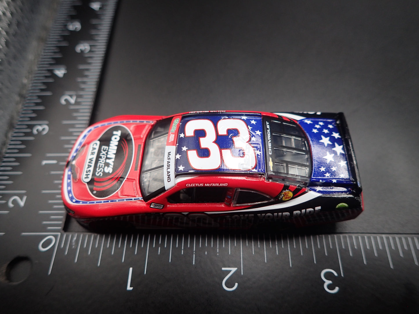 2026 CHEVROLET 33 CLEETUS MCFARLAND TOMMYS NASCAR 1:64 SCALE DIECAST CAR
