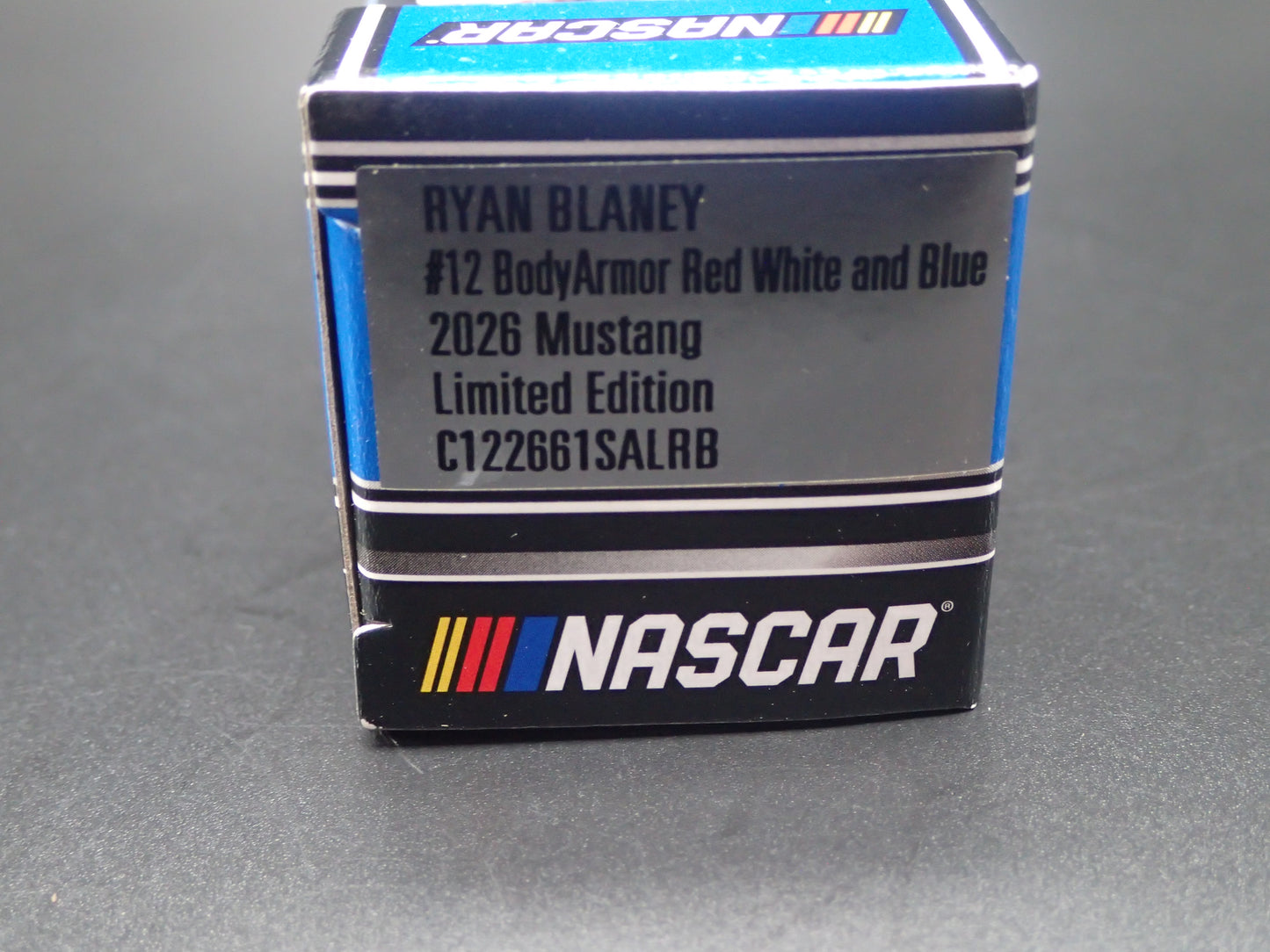 2026 26 FORD MUSTANG #12 RYAN BLANEY BODYARMOR NASCAR 1:64 SCALE DIECAST MODEL CAR
