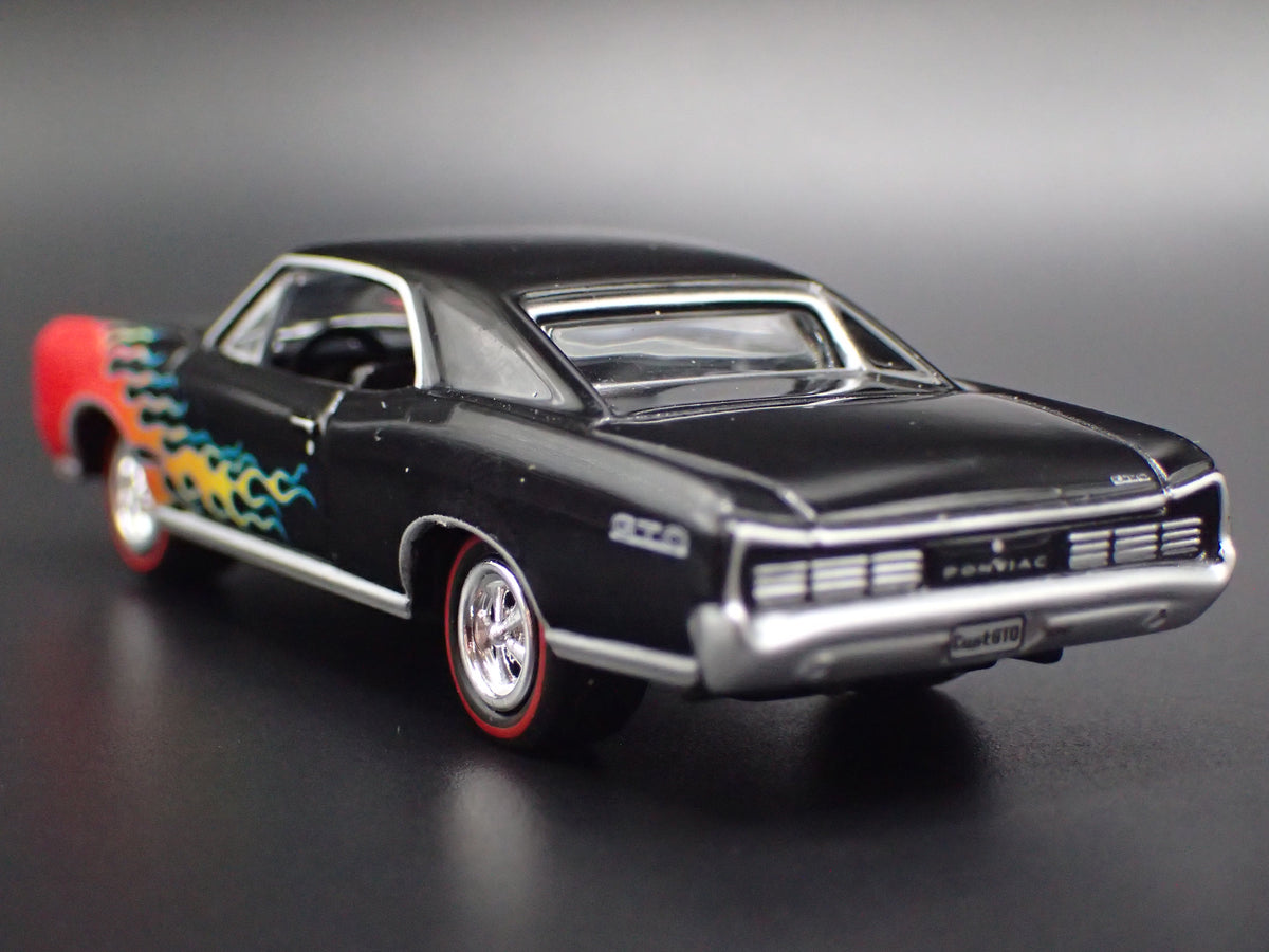 1966 66 PONTIAC GTO MUSCLE CAR BLACK 1/64 SCALE COLLECTIBLE DIECAST MODEL CAR
