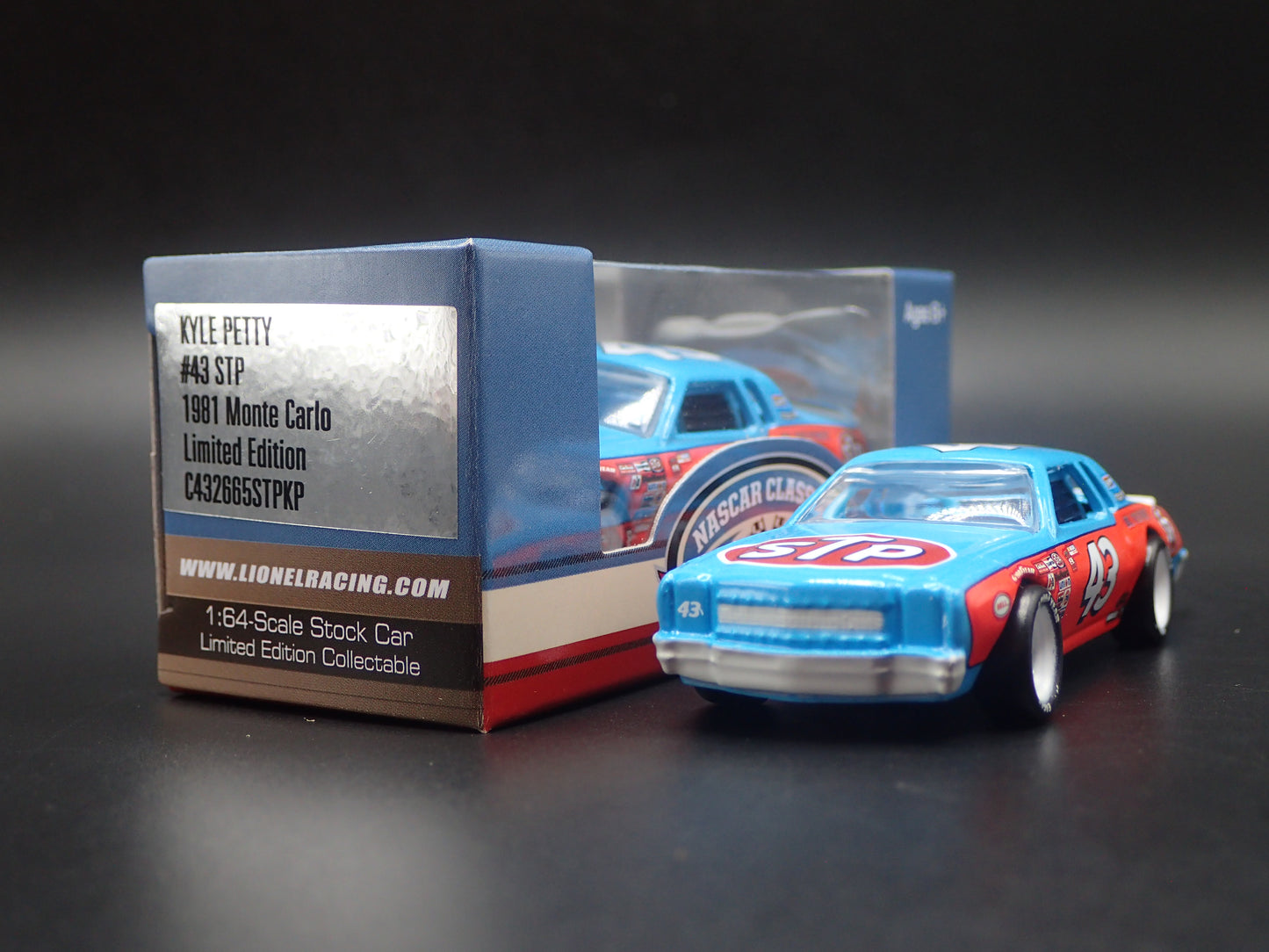 1981 81 MONTE CARLO 43 RICHARD PETTY STP NASCAR  1:64 SCALE DIECAST MODEL CAR