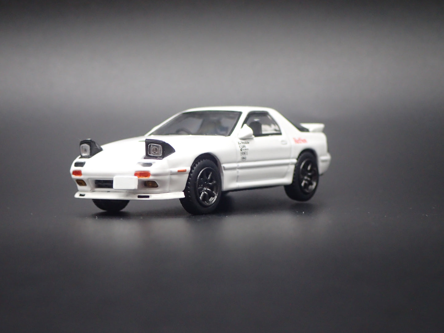 1989 MAZDA RX7 SAVANNA FC3S INITIAL D JDM 1:64 SCALE DIORAMA DIECAST MODEL CAR