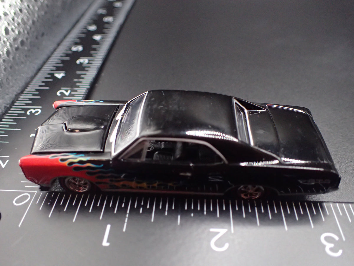 1966 66 PONTIAC GTO MUSCLE CAR BLACK 1/64 SCALE COLLECTIBLE DIECAST MODEL CAR