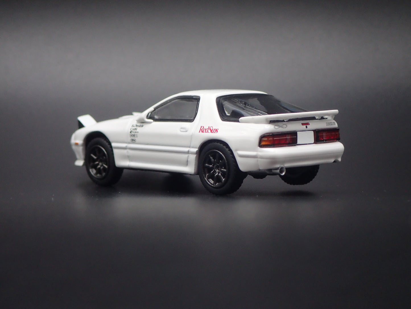 1989 MAZDA RX7 SAVANNA FC3S INITIAL D JDM 1:64 SCALE DIORAMA DIECAST MODEL CAR