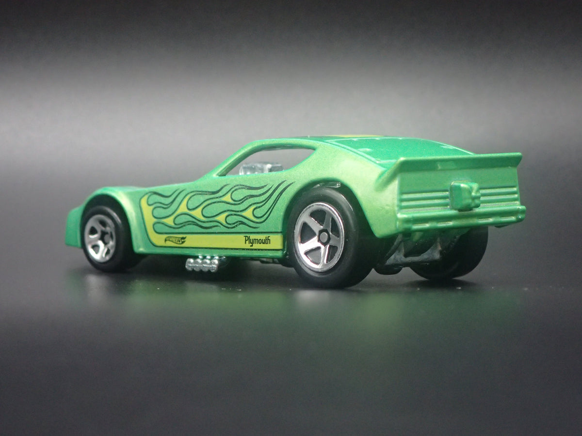 1977 77 PLYMOUTH ARROW FUNNY CAR NHRA GREEN 1/64 SCALE DIECAST MODEL CAR