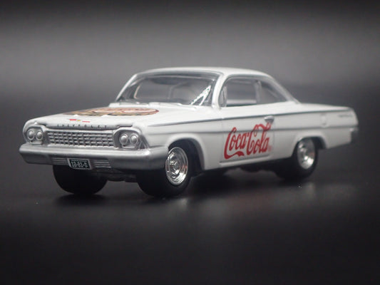 1962 62 CHEVY CHEVROLET BEL AIR COCA COLA COKE 1:64 SCALE DIECAST MODEL CAR