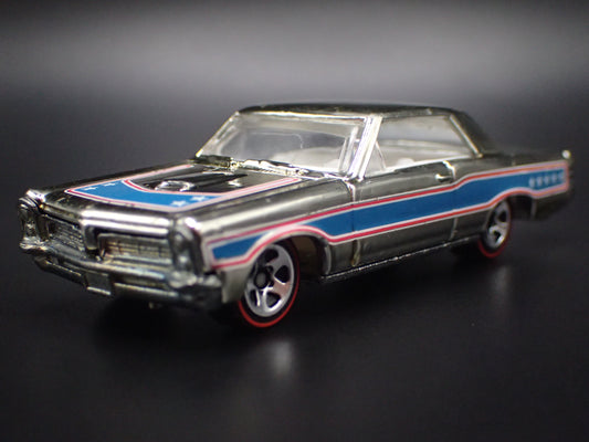 1965 65 PONTIAC GTO MUSCLE CAR CHROME 1:64 SCALE COLLECTIBLE DIECAST MODEL CAR